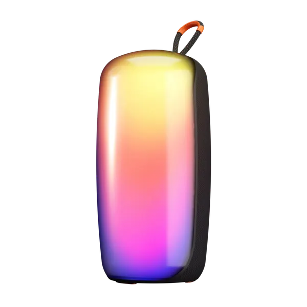 Изображение товара Портативная колонка Урал Молния Огонь (черный/оранжевый)