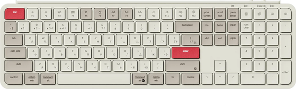 Изображение товара Клавиатура Keychron B6 Pro / B6P-K13-RU (ретро красный)