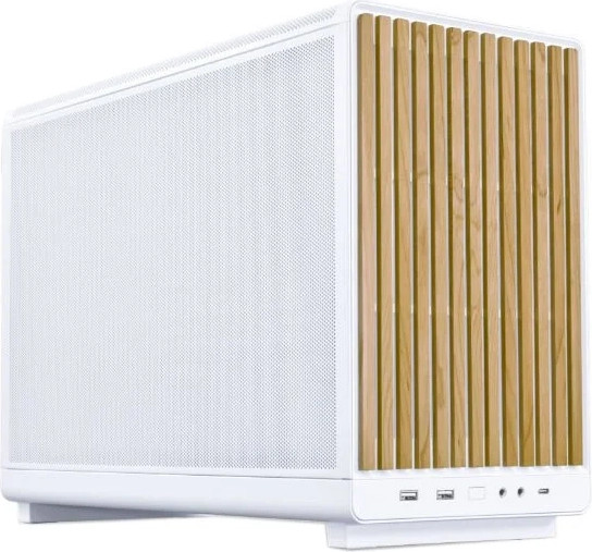 Изображение товара Корпус для компьютера Lian Li A3-mATX / G99.A3W-WD.00 (белый/дерево, без БП)