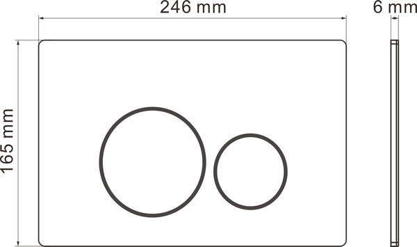 Изображение товара Унитаз подвесной с инсталляцией Roxen StounFix Dual Fresh 868472