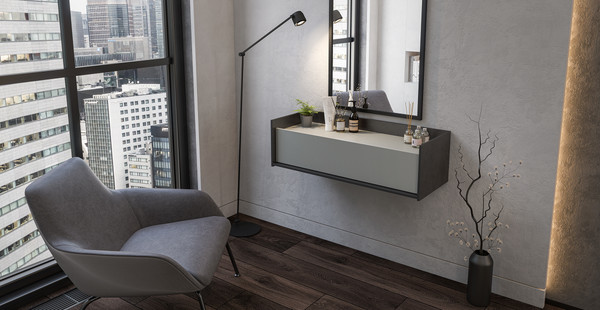 Изображение товара Зеркало ELVA Эссен NEM04ZW-600/20/900 (38)