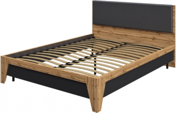 Изображение товара Полуторная кровать ELVA Нодо NEM01K-1290/2060/1010 (02)