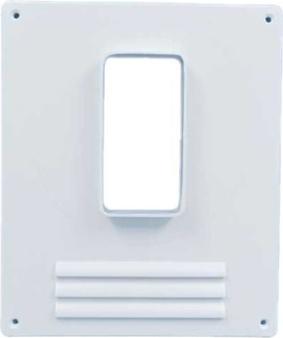 Изображение товара Фланец воздуховода Viento 205х240 вертикальный 55х110 с решеткой 511ПВР