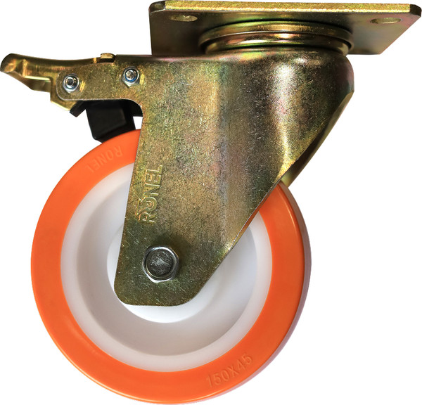 Изображение товара Опора колесная для тележки складской Ronel RN01 NPU 150 F