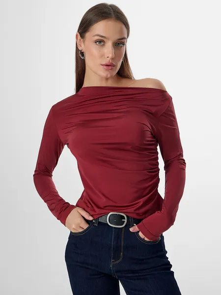 Изображение товара Лонгслив Mark Formelle 122665 (р.164/170-92-98, бордовый)