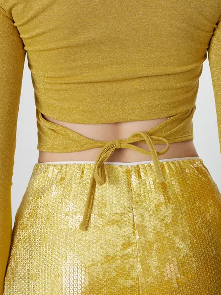 Изображение товара Лонгслив Mark Formelle 122901 (р.164/170-84-90, сотерн с люрексом золото)