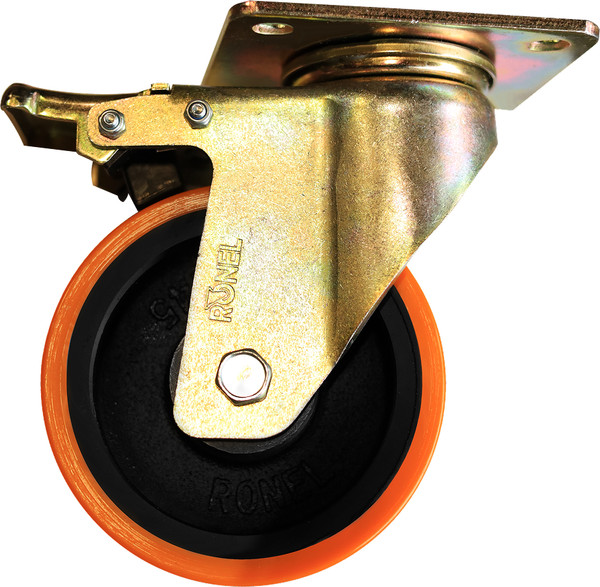 Изображение товара Опора колесная для тележки складской Ronel RN01 CPU 125F