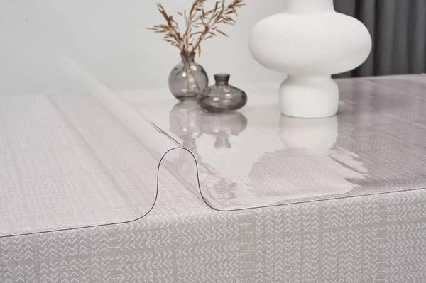 Изображение товара Скатерть Dekorelle Гибкое стекло 100x60см 1.5мм (прозрачный)