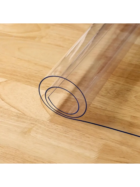 Изображение товара Скатерть Dekorelle Гибкое стекло 100x60см 1.5мм (прозрачный)