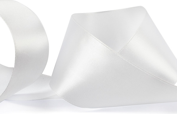 Изображение товара Лента декоративная Фирма Гамма 50мм (2 ") 33м №001 (белый, в термопленке)
