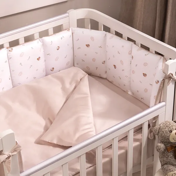 Изображение товара Комплект постельный для малышей Perina Una / КПБ3.1-UNA.04 (бежевый)