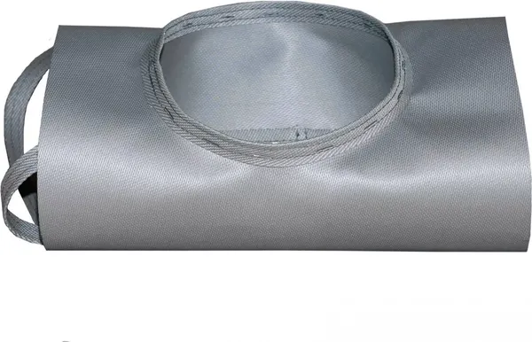 Изображение товара Выход под трубу для палатки ЛОТОС Огнеупорный 30х30см / 8020 (кремнезем 1000°С)