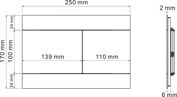 Изображение товара Унитаз приставной с инсталляцией Roxen Attach 868671