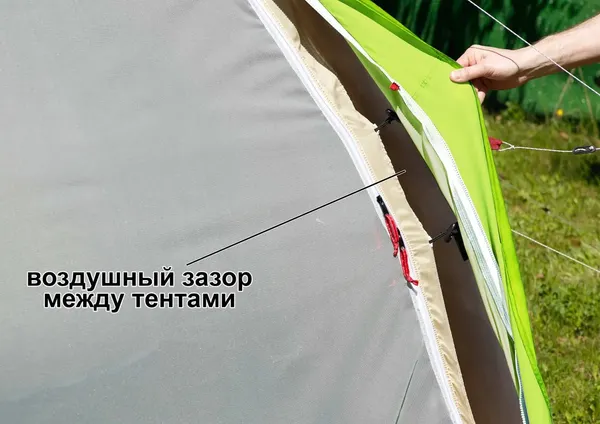 Изображение товара Палатка ЛОТОС 5У Шторм / 25026 (оливковый)