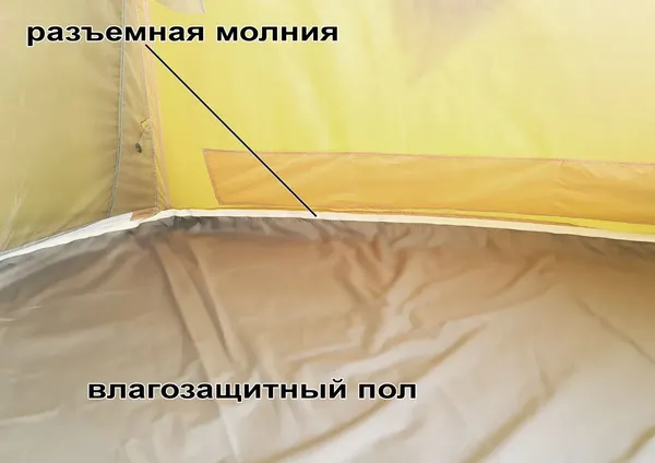 Изображение товара Палатка ЛОТОС 5У Шторм / 25026 (оливковый)