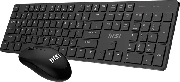 Изображение товара Комплект клавиатура и мышь MSI Forge K200 W Combo