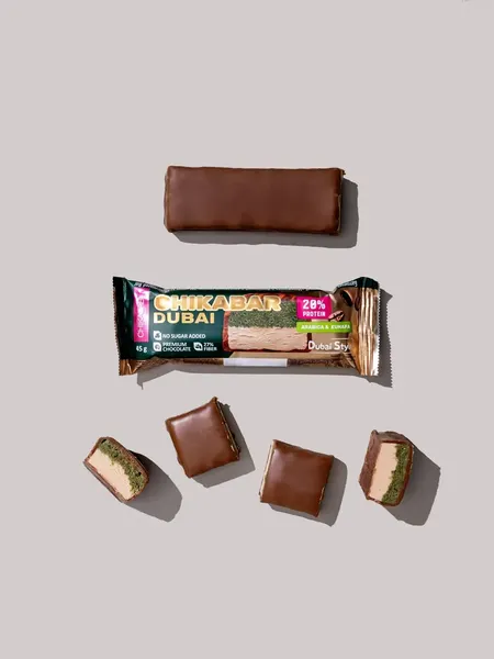 Изображение товара Набор протеиновых батончиков Chikalab Моккачино и тесто катаифи (30x45г)