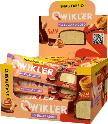 Изображение товара Набор протеиновых батончиков Snaq Fabriq С арахисом и хрустящим тестом (30x35г)