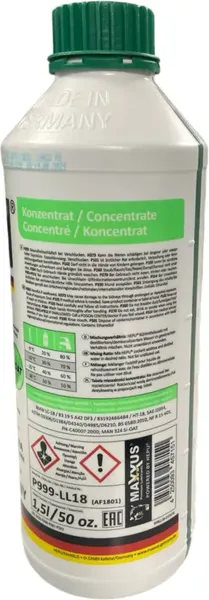 Изображение товара Антифриз Hepu Frostox HT-12 LC-18 / P999LL18 (1.5л, зеленый)