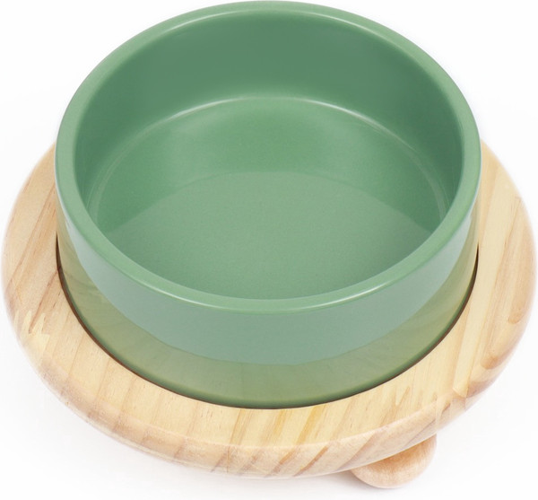 Изображение товара Миска для животных Sima-Land 9942220 (серо-зеленый)