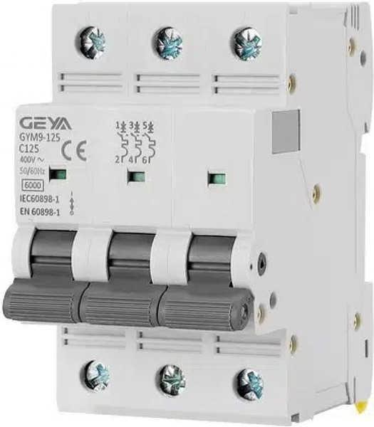 Изображение товара Выключатель автоматический Geya GYM9-3P-6B