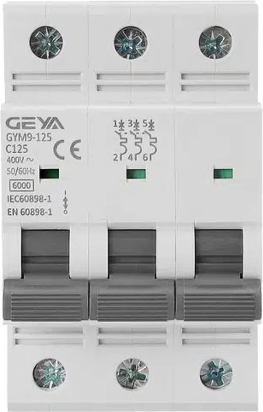 Изображение товара Выключатель автоматический Geya GYM9-3P-6B