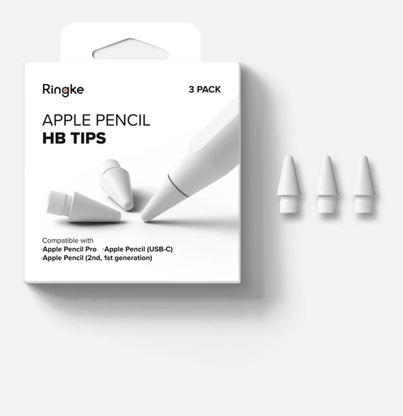 Изображение товара Набор наконечников для стилуса Ringke HB Tips для Apple Pencil (3шт)
