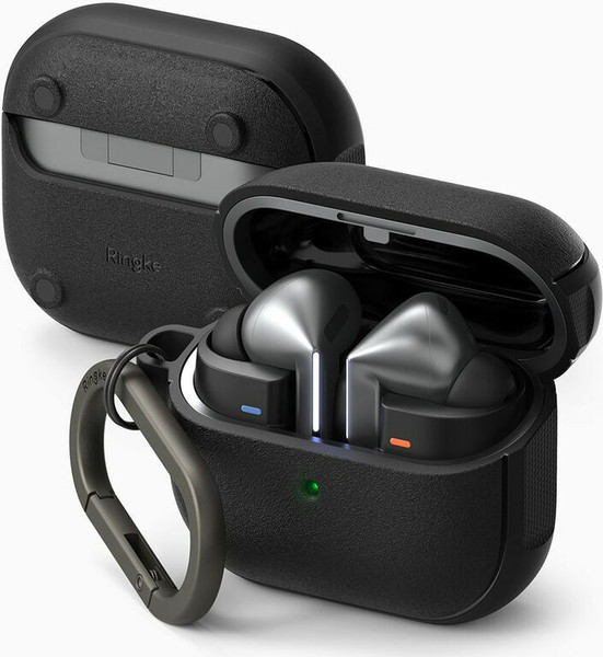 Изображение товара Чехол для наушников Ringke Onyx Magnetic Magsafe для Samsung Galaxy Buds 3/3 Pro (Black)