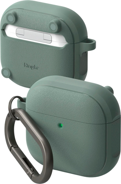 Изображение товара Чехол для наушников Ringke Onyx Magnetic для AirPods 4 (Sage Green)