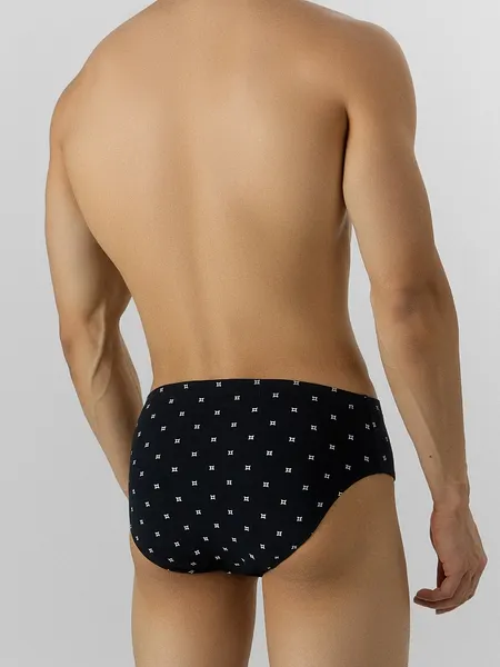 Изображение товара Трусы мужские Mark Formelle 411120 (р.94-104, квадраты на черном-1)