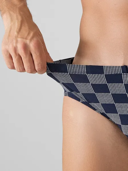 Изображение товара Трусы мужские Mark Formelle 411120 (р.82-92, клетка на глубоком синем)