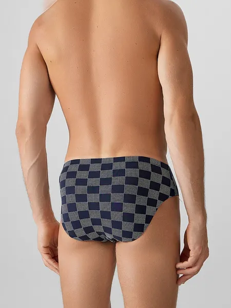Изображение товара Трусы мужские Mark Formelle 411120 (р.102-112, клетка на глубоком синем)