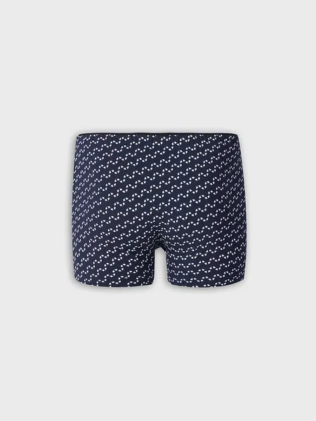 Изображение товара Трусы мужские Mark Formelle 411134 (р.98-108, диагональный узор на глубоком синем)