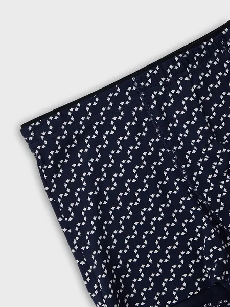 Изображение товара Трусы мужские Mark Formelle 411134 (р.98-108, диагональный узор на глубоком синем)