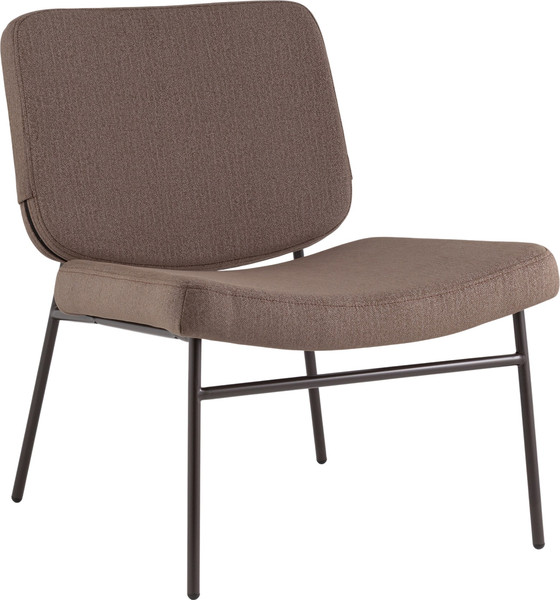 Изображение товара Стул Stool Group Эбигейл / LV-120-E33-8019 (велюр коричневый/каркас серо-коричневый)