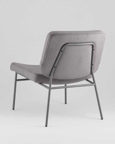 Изображение товара Стул Stool Group Эбигейл / LV-120-E86-7005 (велюр серый/каркас серый)