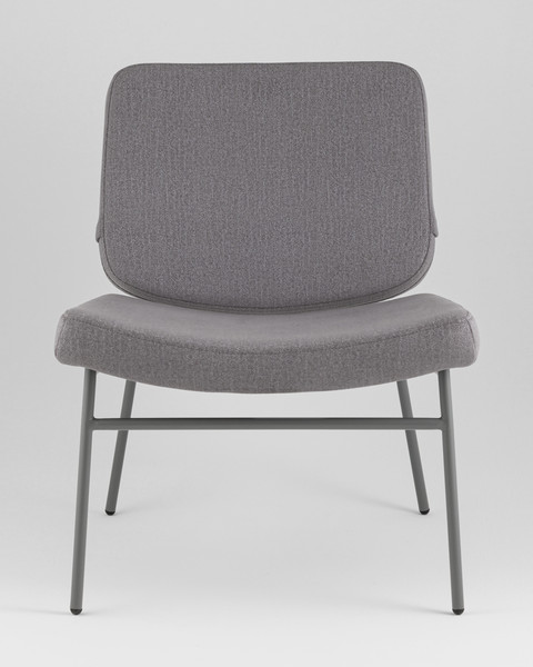 Изображение товара Стул Stool Group Эбигейл / LV-120-E86-7005 (велюр серый/каркас серый)