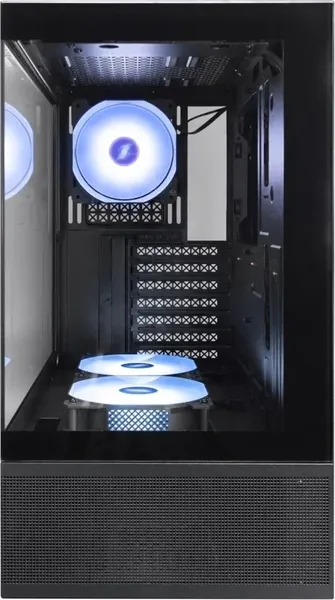 Изображение товара Корпус для компьютера 1stPlayer Mi7-A ARGB / Mi7-A-BK-2FC7R-1FC7 (черный, без БП)