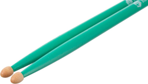 Изображение товара Барабанные палочки HUN 10104016 (орех гикори, зеленый)