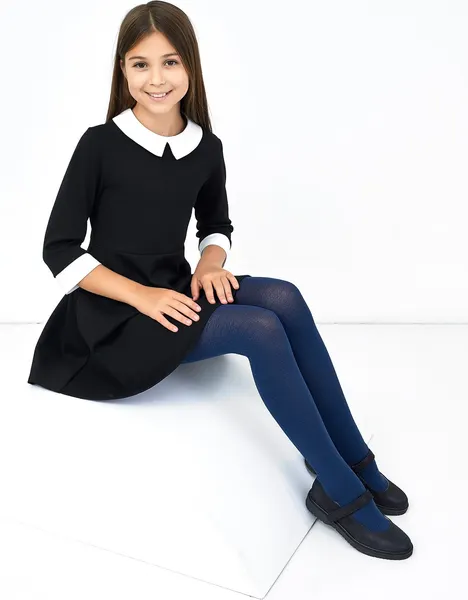 Изображение товара Колготки детские Mark Formelle 727PA-1716 (р.140-146, темно-синий)