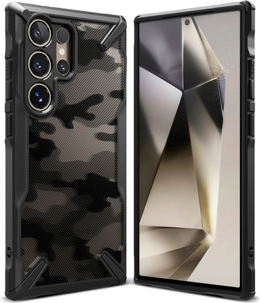 Изображение товара Чехол-накладка Ringke Fusion X Для Galaxy S24 Ultra (Camo Black)