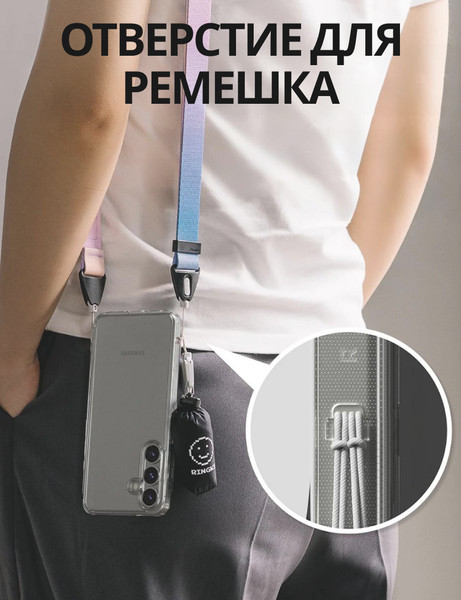 Изображение товара Чехол-накладка Ringke Fusion Для Galaxy S25 (Matte Clear)