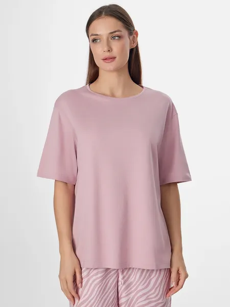 Изображение товара Пижама Mark Formelle 592541 (р.164/170-96-102, пыльный розовый/зебра на розовом)