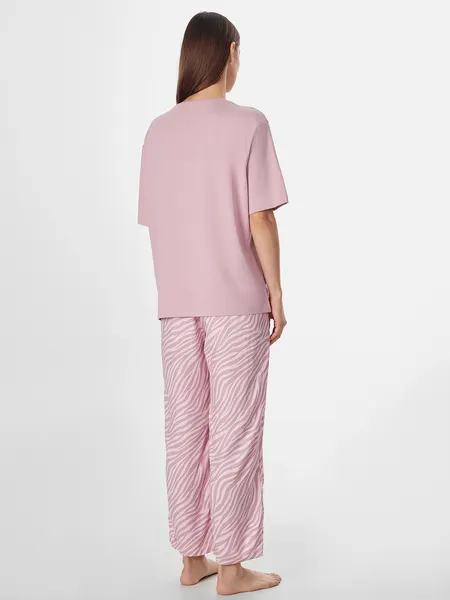 Изображение товара Пижама Mark Formelle 592541 (р.164/170-96-102, пыльный розовый/зебра на розовом)