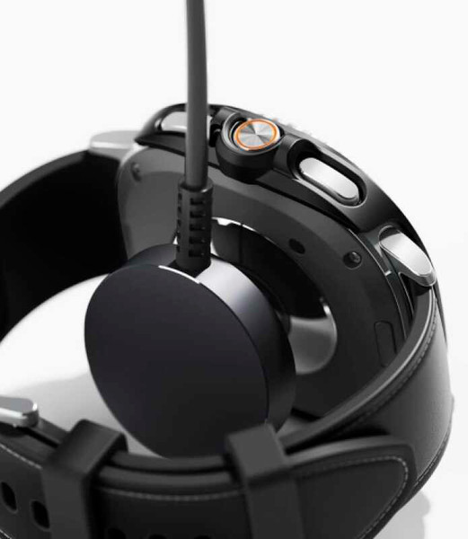 Защитный чехол для умных часов Ringke Slim Для Galaxy Watch 8 40мм (2шт, Clear/Matte Black) — фото 6