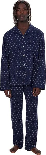 Изображение товара Комплект домашней одежды Mark Formelle 591041 (р.92-82-170/176, узор на темно-синем)
