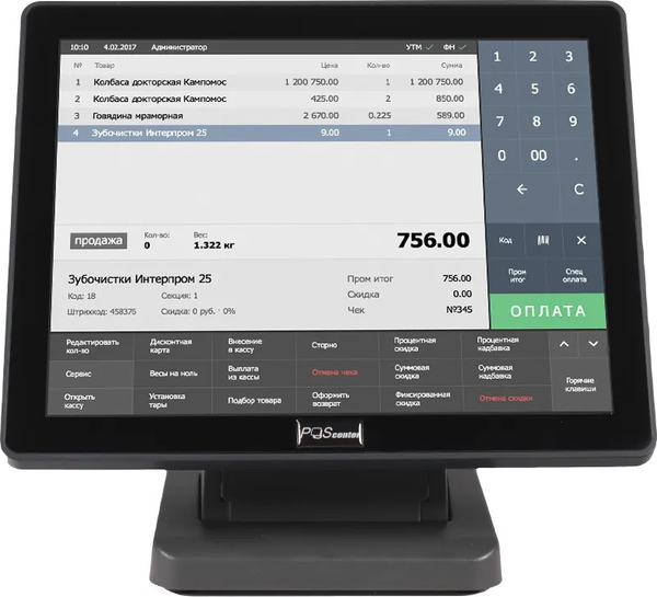 Изображение товара POS-монитор POScenter EVA-150 Pro / 71072118