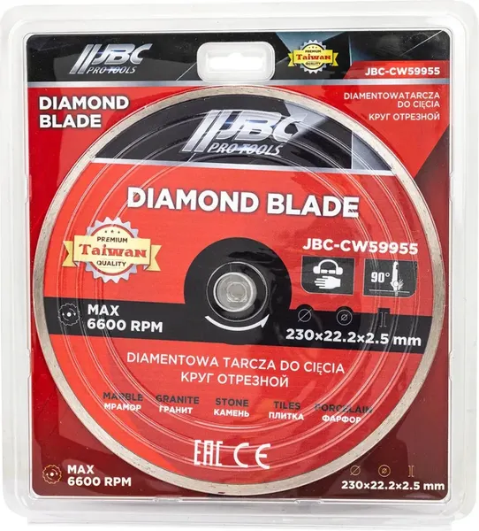 Изображение товара Отрезной диск алмазный JBC CW59955 (62943)