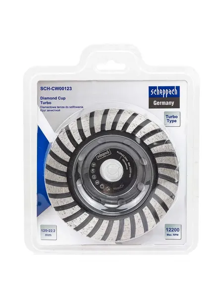 Изображение товара Алмазная чашка Scheppach Sch-CW00123 (62947)