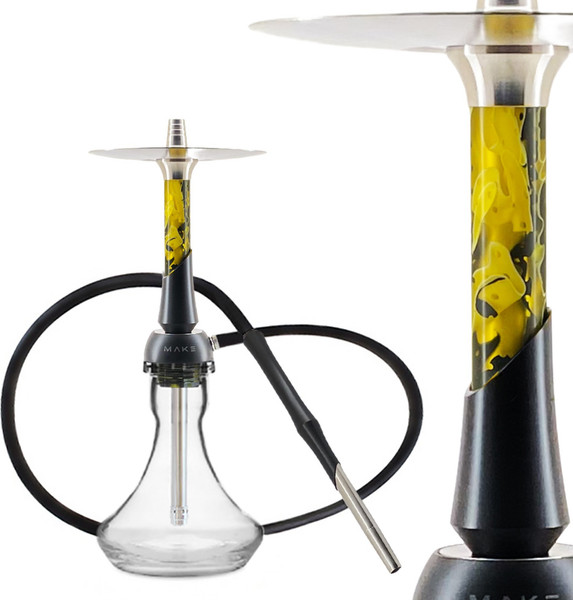 Изображение товара Кальян MAKE HOOKAH желтая сетка